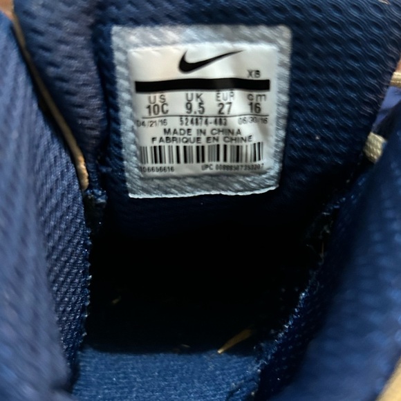 Nike little boys (toddler) duck style boots size US 10C (child) like new! - Picture 7 of 7